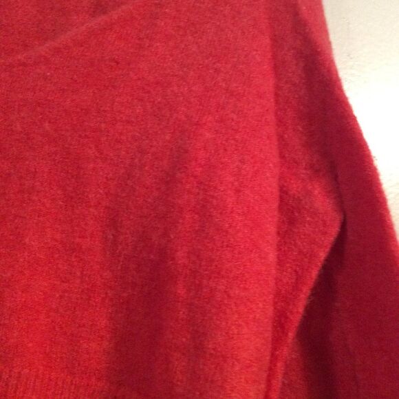 Crop red sweater XS womens CUTE stretch long sleeves Revolve Lovers + Friends - Picture 4 of 5